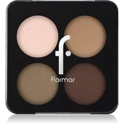 flormar Color Eyeshadow Palette Lidschattenpalette Farbton 004 Swiss Chocolate 6 g