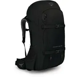 Farpoint Trek 55 Rucksack schwarz, 55 Liter - Trekking-Rucksack aus recyceltem 450D Polyester, ideal für Outdoor-Abenteuer mit großzügigem 55 Liter Volumen.