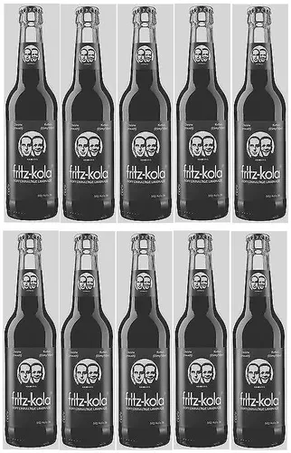 Flaschen Fritz Kola a 0,33L extra koffeinhaltig Cola Fritz inc. MEHRWEG Pfand 10