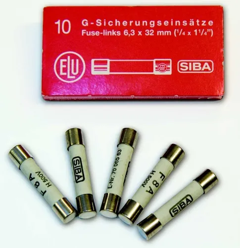 Produktbild Siba G-Sicherung GZ 16AF500V 6,3x32mm (100 Stück)