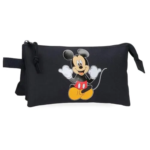 Enso Unisex Kinder Mickey Cheerful Gepäck- Kuriertasche, Schwarz, Einheitsgröße