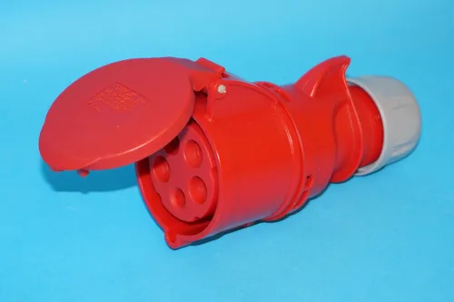 CEE Kupplung 32A 400V 5-polig IP44 6h rot 632.256 Sirox® - 1 Stück