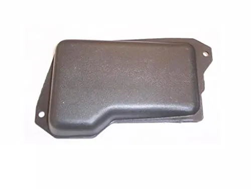 Batteriefachdeckel Batterieabdeckung passend für Piaggio TPH NRG MC2 MC3 Sfera NSL 50 125 – Erstklassige Qualität, Farbe Schwarz