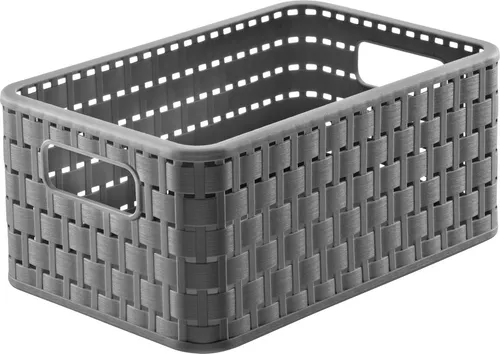 Rotho Korb Country A5, 6 L anthrazit