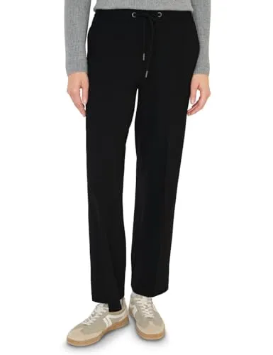 CECIL Straight Leg Jersey-Hose Black S in schwarz von CECIL
