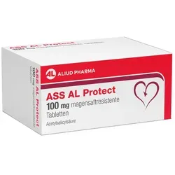 ASS AL Protect 100 mg magensaftres.Tabletten 50 St.