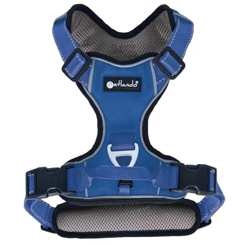 Produktbild Petlando Mesh Outdoor-Hundebrustgeschirr L Navy