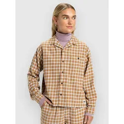 Quiksilver Penarek Hemd chocolate brown penarek Gr. S von Quiksilver