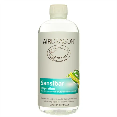 AirDragon SANSIBAR 500ml Natur Raumduft Refill für katalytische LampeBerger,u.a.