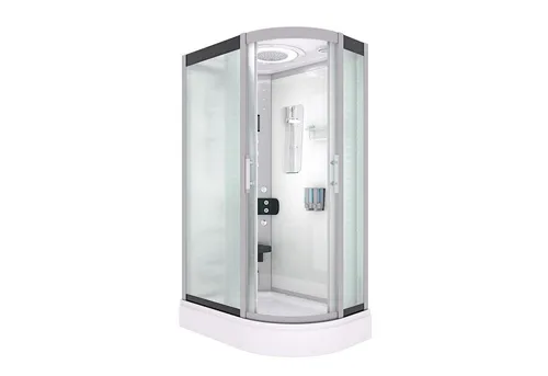 AcquaVapore Duschtempel D60-70M1R-Ea, Weiß, 120x215 cm