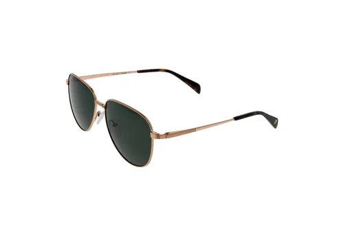 Bulget Sonnenbrille BG3335M 04AP 58 Herren – Goldene Pilotenbrille - Herren Sonnenbrille im Pilotenstil mit 100% UVA & UVB Schutz. Leicht und stilvoll, ideal für sonnige Tage. Inklusive Original-Etui.
