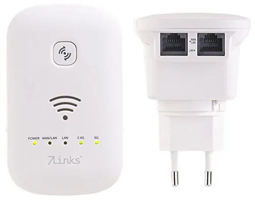 7links WiFi Repeater: Dualband-WLAN für schnelles Internet