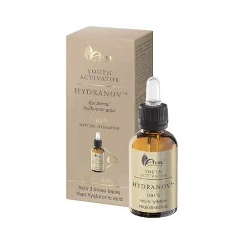 Hyaluronsäure-Serum Hydranov 100% rein für Gesicht hochkonzentrierte vegane feuchtigkeitsspendende Anti-Aging-Feuchtigkeitscreme für trockene Haut und feine Linien