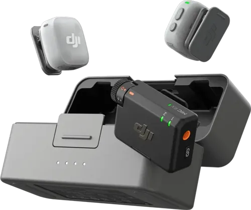 DJI Mic Mini 2 – Kompaktes drahtloses Mikrofon mit Zubehör
