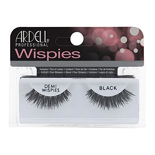 ARDELL False Eyelashes Invisibands DEMI Wispies Black