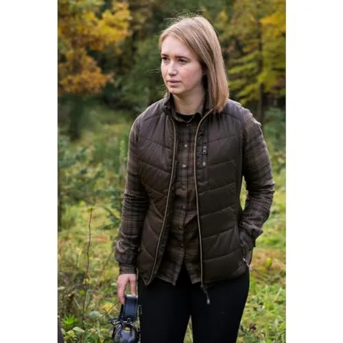 Deerhunter Lady Heat Padded Waistcoat Wood von Deerhunter