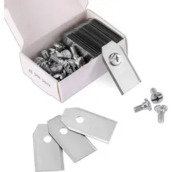 45-teiliges Titan-Rasenmähermesser-Set für Mähroboter