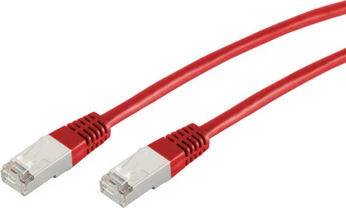 Patchkabel cat. 5e SF/UTP rot 7,5m