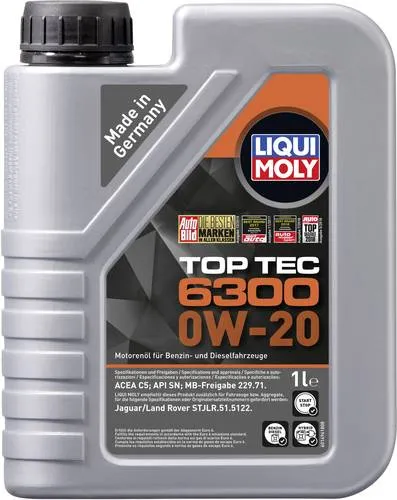 Liqui Moly Top Tec 6300 0W-20 21210 Leichtlaufmotoröl 1l