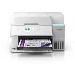 Epson EcoTank ET-3956 Multifunktionsdrucker, Weiß in weiß von Epson