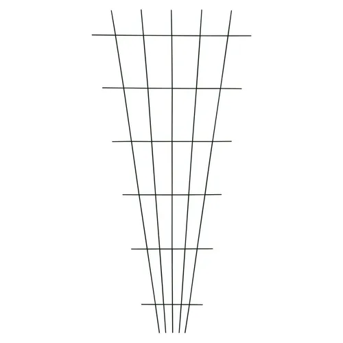 GITTERSPALIER GITTER SPALIER RANKHILFE RANK PFLANZGITTER V-FORM 150X75CM GRÜN