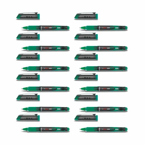 Pilot V-Ball Grip 10 im 12er-Set grün