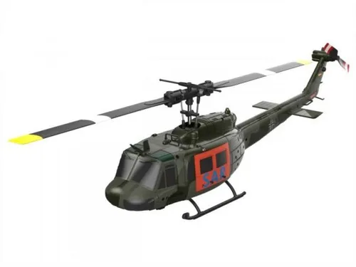 FliteZone Bell UH-1DX (SAR) RTF - RC Heli mit eigenstabilen Flugverhalten, ideal für Anfänger und Fortgeschrittene. Der