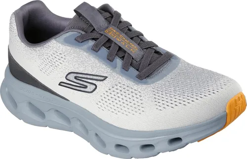 Skechers Go Walk Glide-Step 2.0 Herren Sneaker – Sage Textil, Größe 48.5 EU - Genießen Sie den Komfort der ultraleichten Glide-Step-Zwischensohle und atmungsaktiven Goga Mat Einlegesohle. Ideal für den täglichen Gebrauch – einfach anziehen und loslaufen!