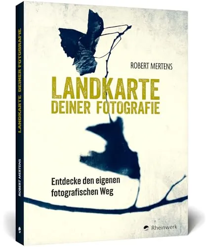 Landkarte deiner Fotografie - Persönlicher Wegbegleiter für Fotografen, mit über 350 Denkanstößen zur kreativen Entfaltung und Selbstreflexion.