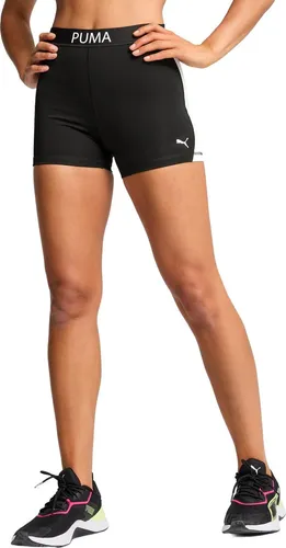 PUMA Unisex W PUMA Strong Short Tight - Gestrickte Shorts in PUMA Black, XL - Trainingsbekleidung mit 10,2 cm hohen kurzen Strumpfhosen für maximale Bewegungsfreiheit und Komfort beim Sport.