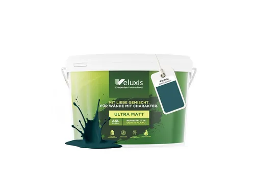 Veluxis® Wandfarbe Universal – Deckkraft-Klasse 1, tropfarm & VOC-frei - Verwandle deine Räume mit der Veluxis® Wandfarbe Universal. Die matte Innenfarbe überzeugt durch starke Deckkraft und ist leicht aufzutragen. Ideal für kreative Projekte und schnelle Renovierungen – für ein stilvolles Zuhause.