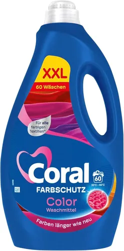 Coral Farbschutz Color Waschmittel
