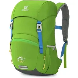 Wanderrucksack Kinderrucksack 15L Jungen Mädchen Hellgrün