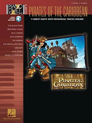 Pirates of the Caribbean: Piano Duet Play-Along Volume 19