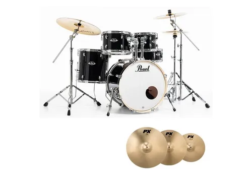 Pearl Drums Schlagzeug Pearl Schlagzeug Export EXX705NBR-C31 Komplettset,Anfänger, Fortgeschrittene, Komplettset, Schlagzeug-Set