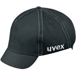 Uvex u-Cap Sport Anstoßkappe - Komfortabler Kopfschutz mit kurzem Schirm - Kopfschutz-Bedeckungen mit innovativem Hartschalenelement im Armadillo-Design, bietet zuverlässigen Anstoß-Schutz nach EN 815 und erweitertes Blickfeld.