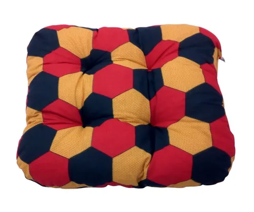 BURI Zierkissen WM Sitzkissen Deutschland Fanartikel Fussball Stuhlkissen EM