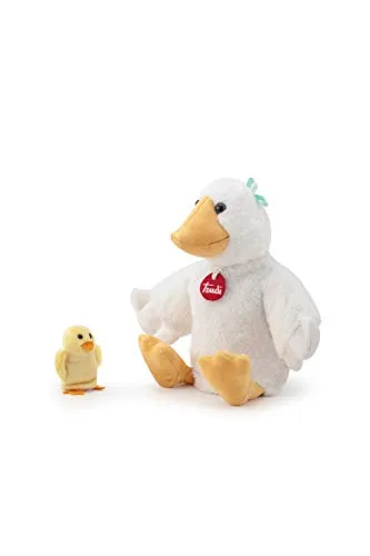 Trudi 29857 Handpuppe & Baby Gans, Weiß von Trudi