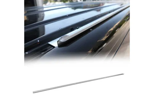 OMAC Seitenmarkise Sonnensegel Kederschiene für VW T7 ab 2024 L2 - Hochwertige Kederschiene aus Aluminium, 300 cm lang und silberfarben, ideal für den perfekten Sonnenschutz. Langlebig und robust für den Einsatz im Freien.