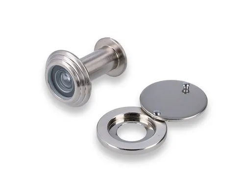 MS Beschläge Türspion Türspion Feuerschutz Türgucker Sicherheit Guckloch, Türstärke 35-55 mm