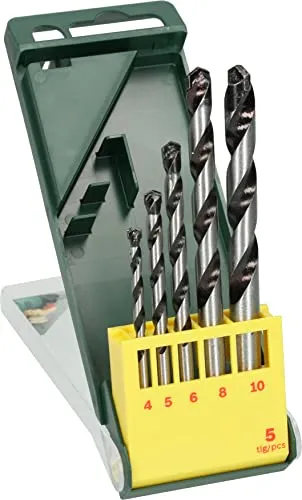 Bosch Home and Garden 5tlg. Betonbohrer-Set - Hochleistungsbohrer für Beton und Mauerwerk, ideal für alle Bohrmaschinen