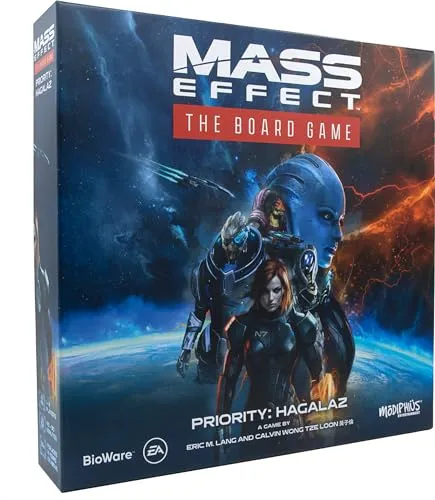 Mass Effect: Priority Hagalaz - Das Brettspiel - Kooperatives Story-Driven Experience, Strategiespiel für Kinder & Erwachsene, ab 14 Jahren, 1-4 Spieler, 45-90 Minuten Spielzeit, hergestellt von