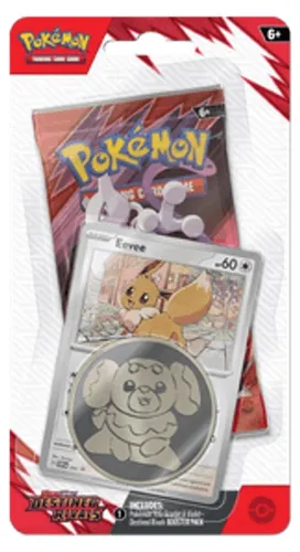 Pokemon Destined Rivals: Eevee 1-Pack Blister