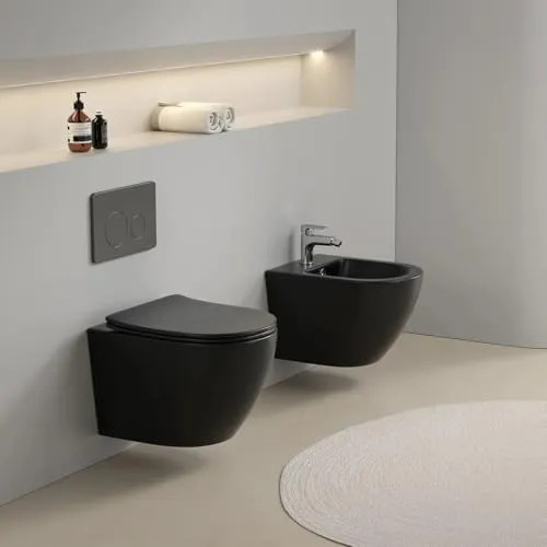 Toiletten & Bidets Schwarz von Kiamami Valentina (KVstore)
