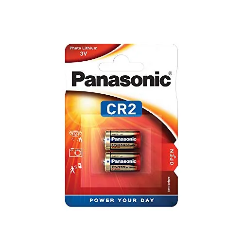 Panasonic CR2 Kamera Lithium 750 mAh 3 V 2er Pack von Panasonic