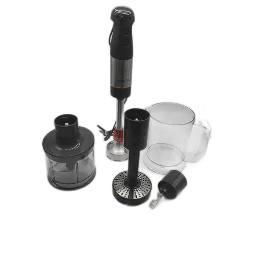 Kenwood Triblade XL Stabmixer mit Spritzschutz - Stab- & Standmixer mit 1000W Leistung, innovativem Dreifach-Klingensystem und spülmaschinenfesten Teilen für müheloses Mischen und einfache Reinigung.