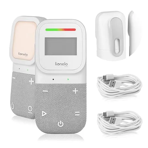 Lionelo Babyline 2.3 Audio-Babyphone mit Nachtlicht - FESTNETZTELEFONE: Das Babyline 2.3 bietet eine Reichweite bis zu 400 m, Gegensprechfunktion und praktisches Nachtlicht für eine ruhige Überwachung des Babys.