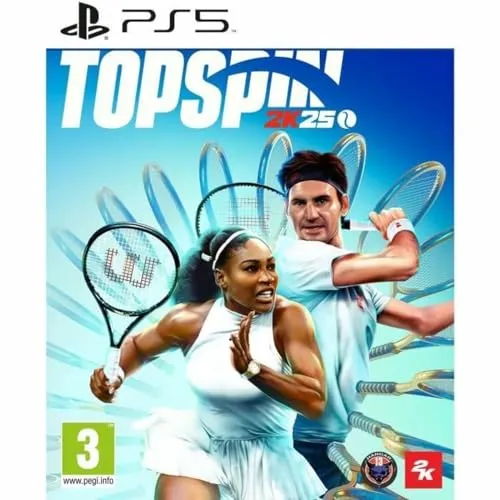 2K GAMES Playstation 5 Top Spin 2K25 (FR) - Hochklassiges Tennis-Videospiel - Videospiel für PlayStation 5 mit realistischem Gameplay und beeindruckender Grafik, ideal für Tennisfans und Gamer, die Qualität suchen.