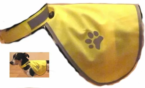 Hunde Warnweste Größe M Reflexweste Schutzweste Halsband ()