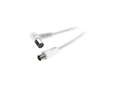 Vivanco Audio- & Video-Kabel, Antennenkabel, (1.5 cm), Winkelstecker
